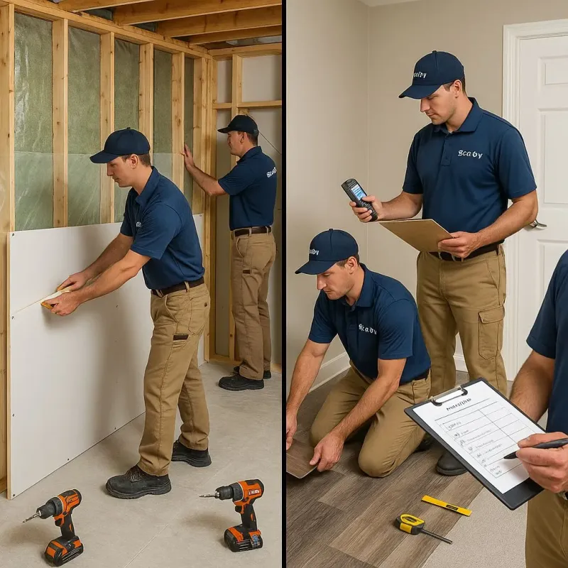 Repairs and Reconstruction process in Smithville, TN